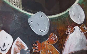 Bbjtk, akril, karton, 5555 cm, 2006 krl