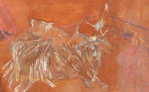 Domonkos, akril, vszon, 140189 cm, 2000