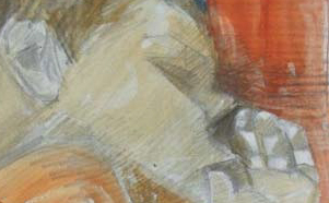 Emese I. vegyes technika 1612 cm, 1972