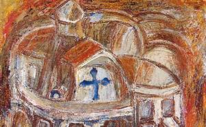 Muemlk, akril, fa, 5060 cm, 1995 krl